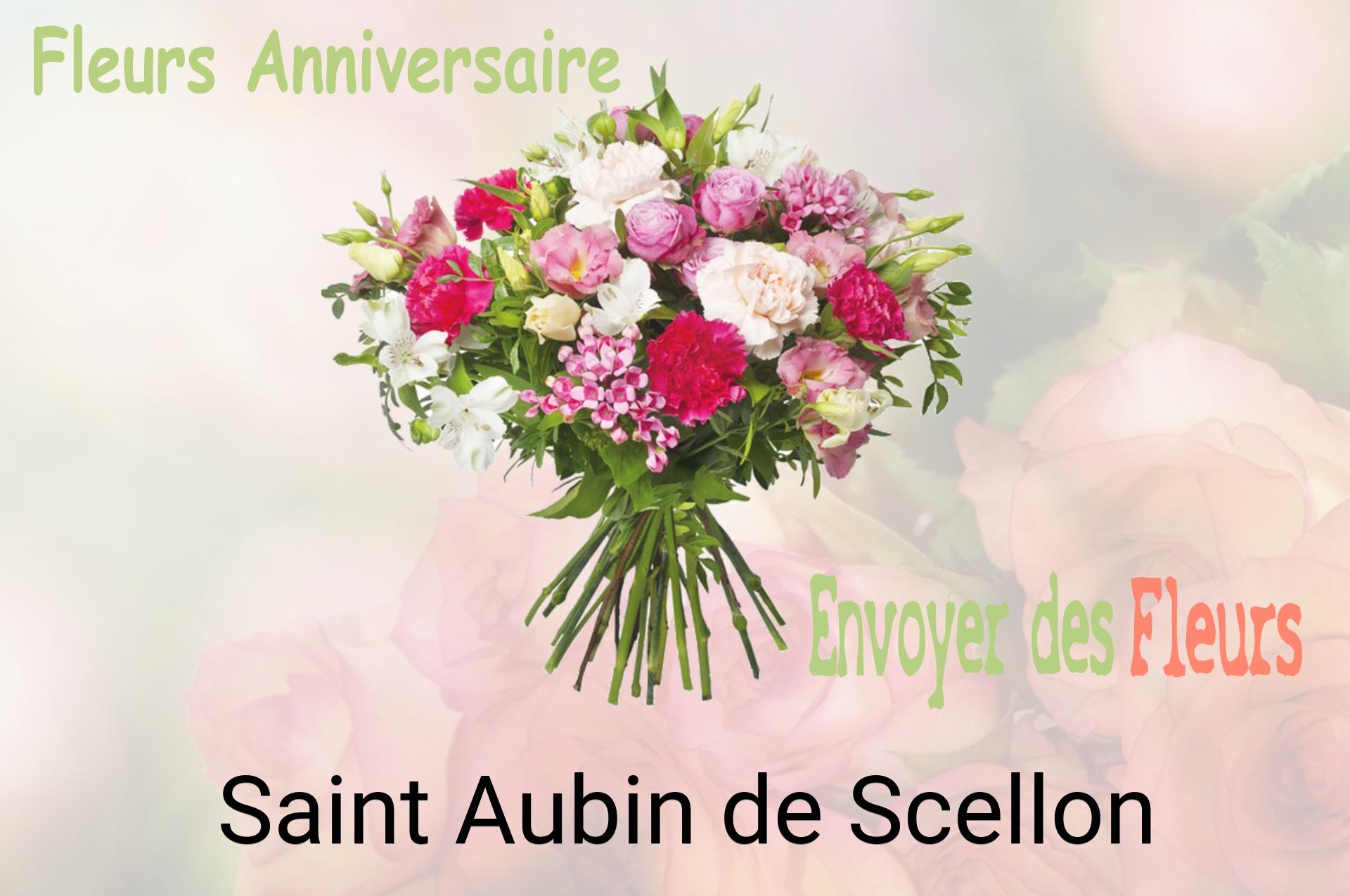 Bouquet de fleurs d’anniversaire livré à Saint-Aubin-de-Scellon