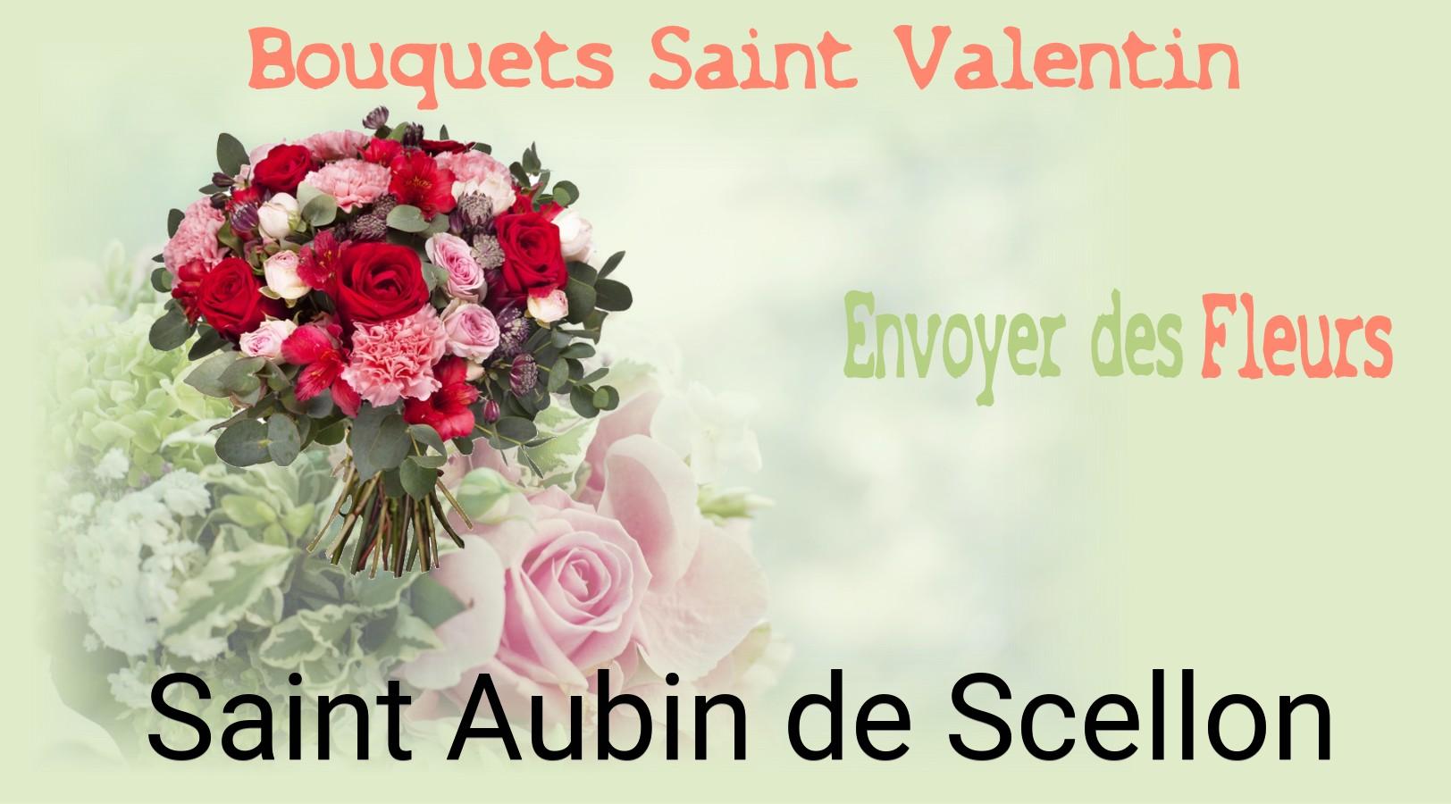 Roses de Saint-Valentin livrées à Saint-Aubin-de-Scellon